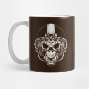 Football Skull Mug